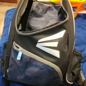 Easton Black and Blue Men's Backpack
